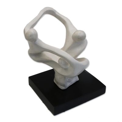 Alternate image for World Peace Project Abstract Sculpture from Brazil No One Lets Go