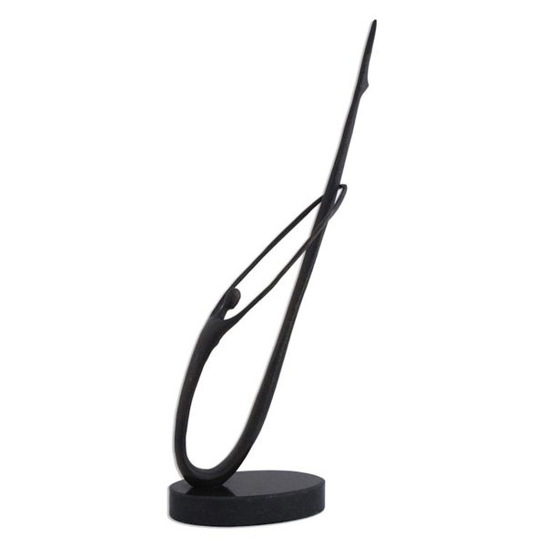 Alternate image for Bronze Sculpture on Granite Base from Brazil Bambole
