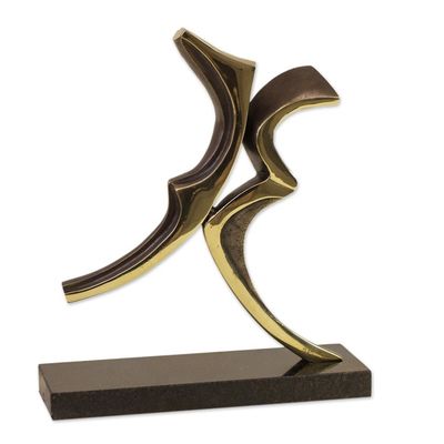 Alternate image for Bronze sculpture The Leap