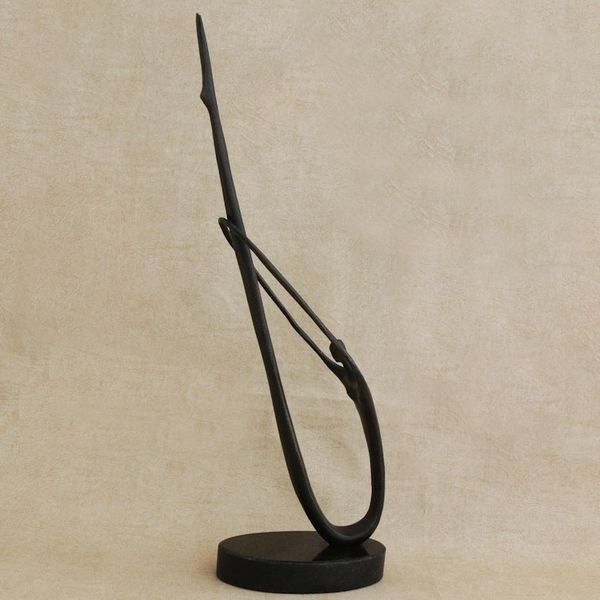 Alternate image for Bronze Sculpture on Granite Base from Brazil Bambole