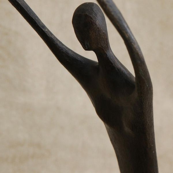 Alternate image for Bronze Sculpture on Granite Base from Brazil Bambole