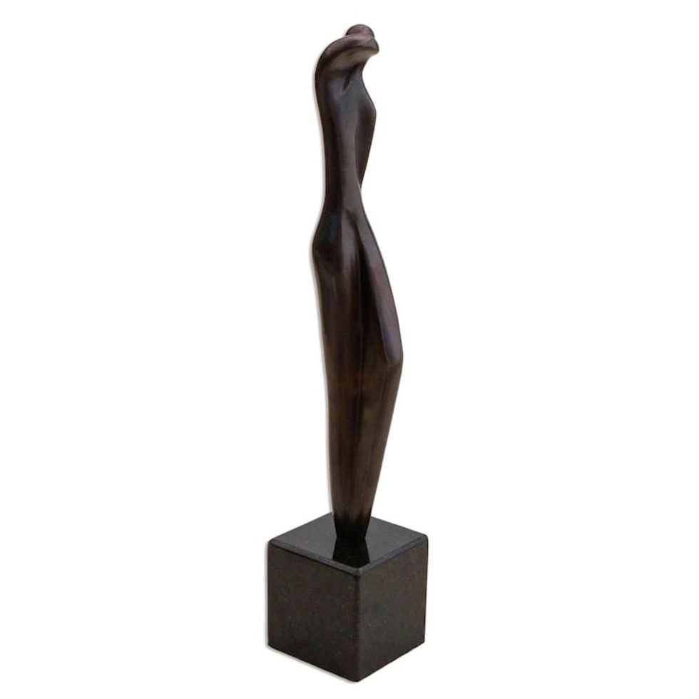 Bronze sculpture Large 'The Thoughts'