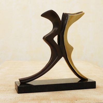 Alternate image for Bronze sculpture Dancing in the Clouds