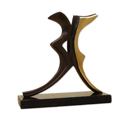 Alternate image for Bronze sculpture Dancing in the Clouds