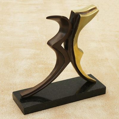 Alternate image for Bronze sculpture Dancing in the Clouds