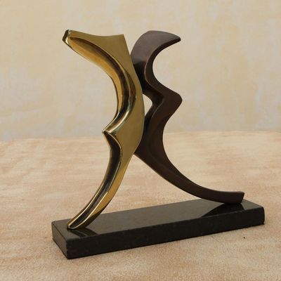 Alternate image for Bronze sculpture Dancing in the Clouds