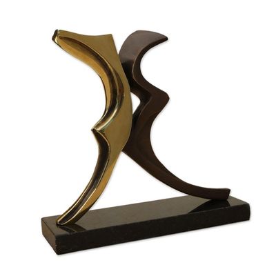 Alternate image for Bronze sculpture Dancing in the Clouds