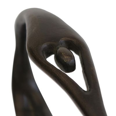 Alternate image for Signed Bronze Sculpture of Dancer Concave Movement III