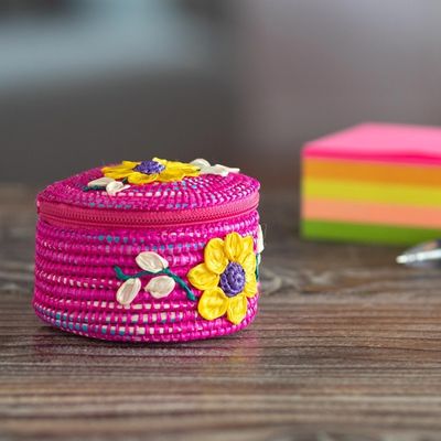 Alternate image for Handmade Natural Fiber Catchall Northern Memories