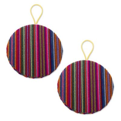 Alternate image for Handmade Peruvian Christmas Carol Ornaments Pair Christmas Carol Party