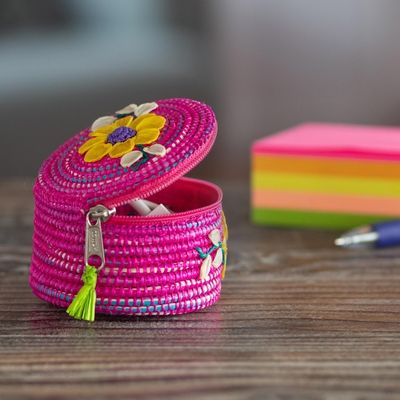 Alternate image for Handmade Natural Fiber Catchall Northern Memories