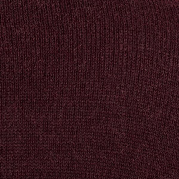 Alternate image for Cordovan 100 Alpaca Sweater with Embroidered Cerise Flowers Cerise Springs