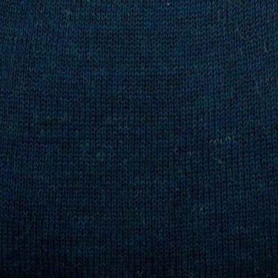 Alternate image for Knit Reversible Baby Alpaca Hat in Indigo and Peacock Hues Peacock Trends