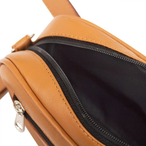 Alternate image for Saddle Brown Belt Bag and Wristlet from Peru Double Duty
