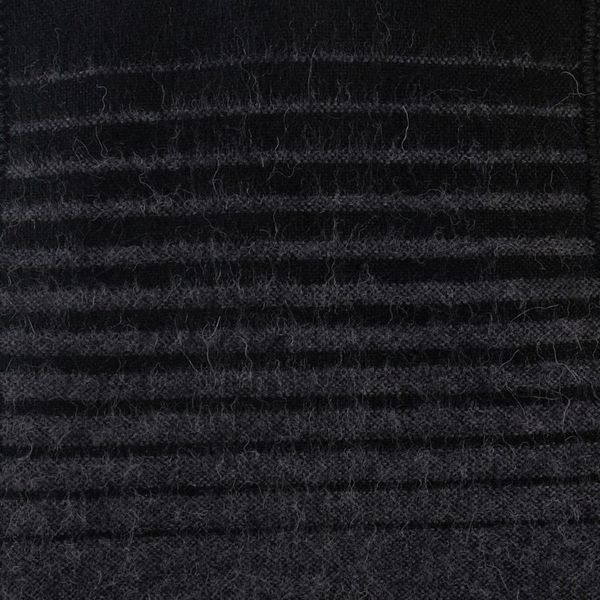 Alternate image for Striped Grey and Black Unisex Scarf Sleek Stripes