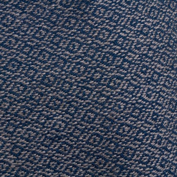Alternate image for Geometric 100 Alpaca Shawl Woven in Peru Elegant Girl