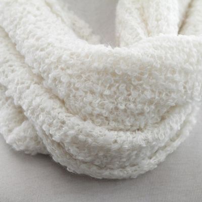 Alternate image for Alpaca blend infinity scarf Natural Infinity