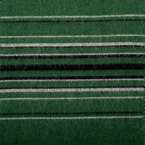 Alternate image for Woven Striped Mens Alpaca Blend Scarf in Green with Fringes Stripes in Style