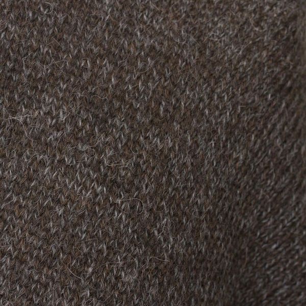 Alternate image for Artisan Crafted Alpaca Blend Wrap Ruana Brown Tweed