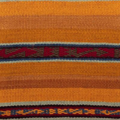 Alternate image for Sunrise Striped Alpaca Wool Shoulder Bag Inca Sunrise