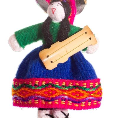 Alternate image for Cotton ornaments Set of 6 Girl Choir