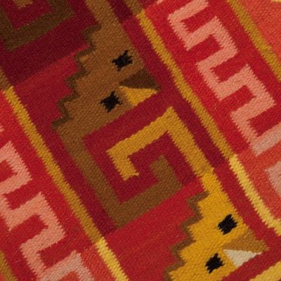 Alternate image for Handcrafted Cultural Wool Tapestry 2x5 Ft  Inca Belt