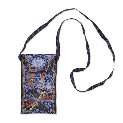 Alternate image for Handcrafted Embroidered Eyeglasses Case from Peru Life in the Valley