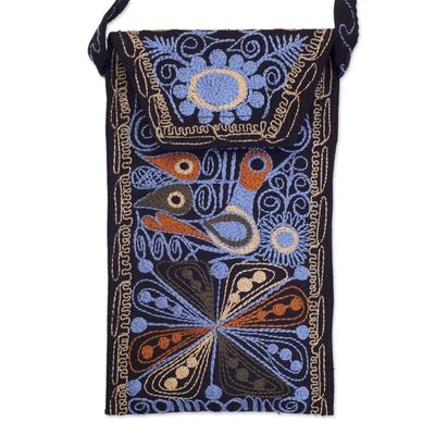 Alternate image for Handcrafted Embroidered Eyeglasses Case from Peru Life in the Valley