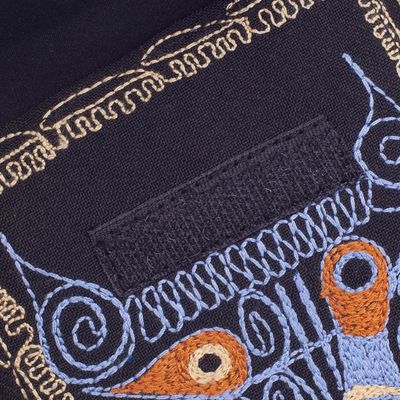 Alternate image for Handcrafted Embroidered Eyeglasses Case from Peru Life in the Valley