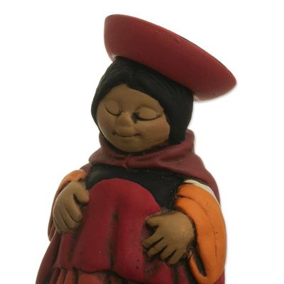 Alternate image for Traditional Andean Nativity Scene from Peru Andean Christmas Scene