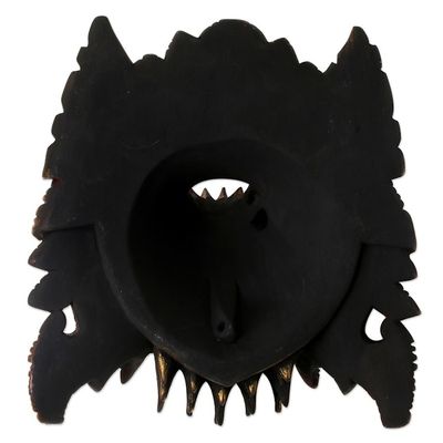 Alternate image for Acacia Wood Wall Mask from Indonesia Narasinga