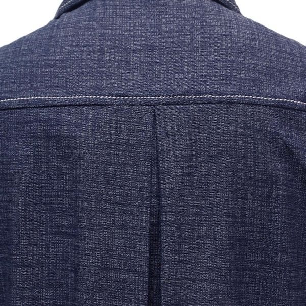Alternate image for Mens Cotton Denim Casual Shirt Everyday Comfort