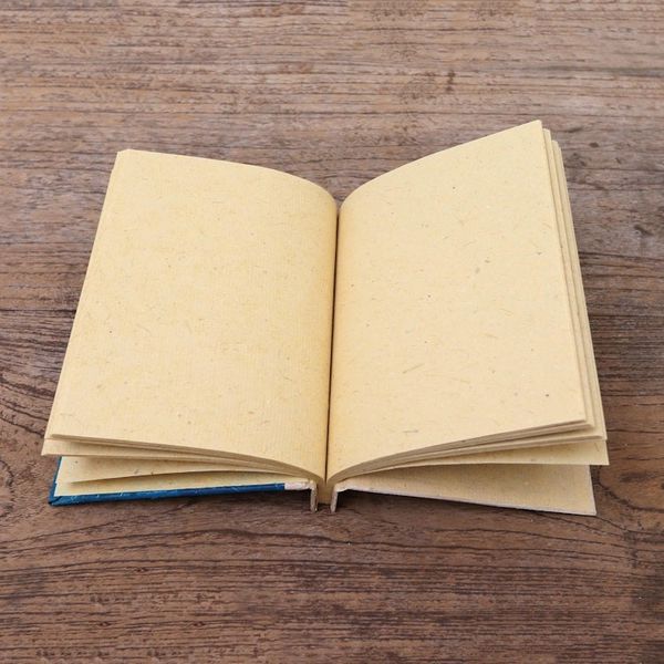 Alternate image for Blue Natural Fiber Turtle-Motif Journal Tortoise Thoughts in Blue