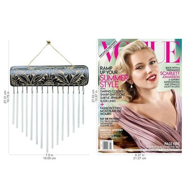 Alternate image for Hand Crafted Bamboo Windchime Melodic Breezes