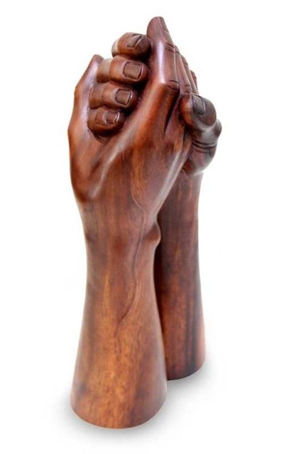 Alternate image for Wood Sculpture from Indonesia Strong Bonds