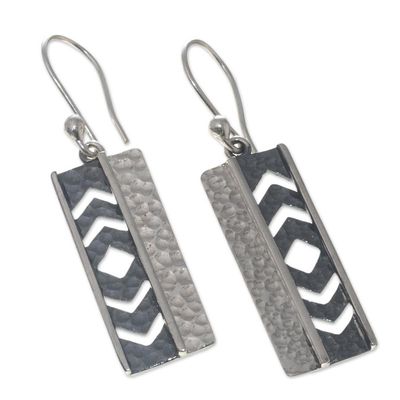 Alternate image for Sterling Silver Dangle Earrings from Peru Silver Arrows