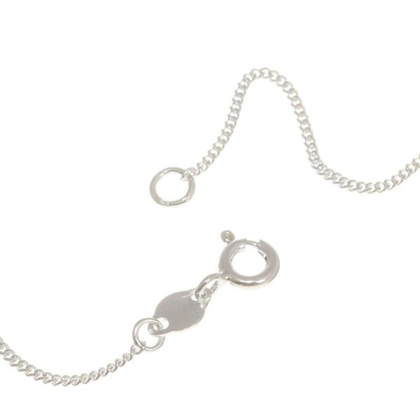 Alternate image for Sterling Silver Minimalist Cat Pendant Necklace from Peru Geometric Cat