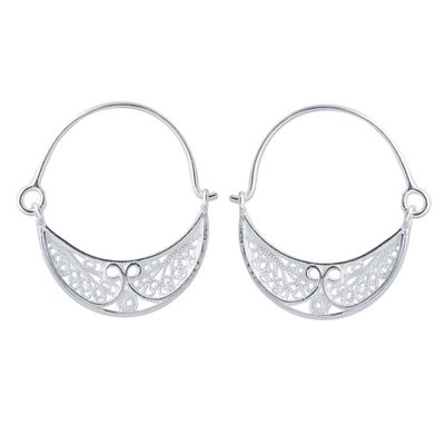 Alternate image for Collectible Sterling Silver Filigree Earrings Fiesta