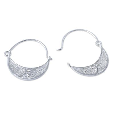 Alternate image for Collectible Sterling Silver Filigree Earrings Fiesta