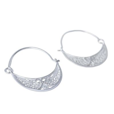 Alternate image for Collectible Sterling Silver Filigree Earrings Fiesta