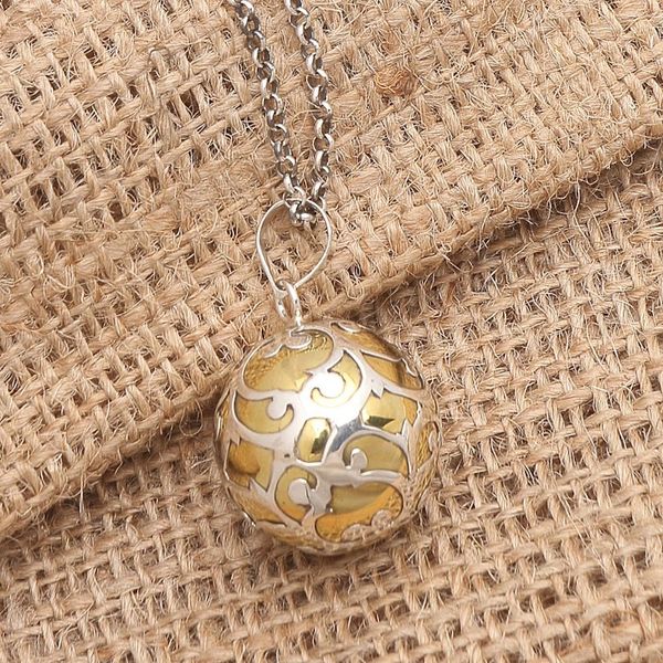 Alternate image for Bali Harmony Ball Necklace Handcrafted of Sterling Silver Becoming
