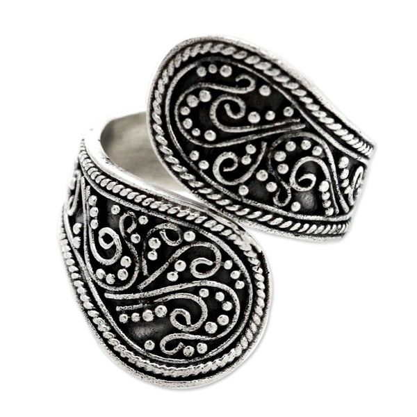 Alternate image for Sterling Silver Wrap Ring from Indonesia Together