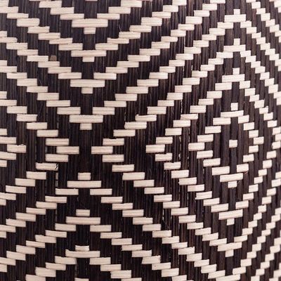 Alternate image for Natural Fiber Dark Brown and Ivory Cuff Bracelet Singing Dove