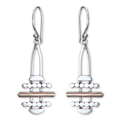 Alternate image for Gold accent dangle earrings Golden Horizon