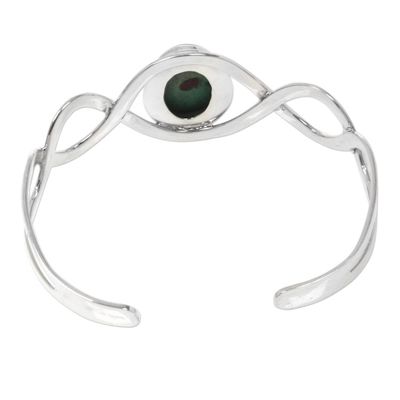 Alternate image for Sterling Silver and Reconstituted Turquoise Cuff Bracelet DNA