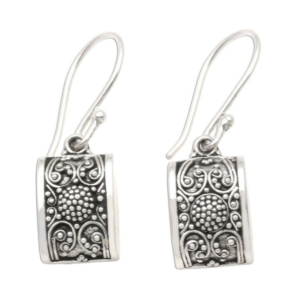 Alternate image for Sterling silver dangle earrings Paradise Square