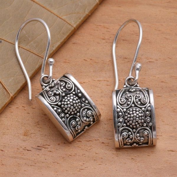 Alternate image for Sterling silver dangle earrings Paradise Square