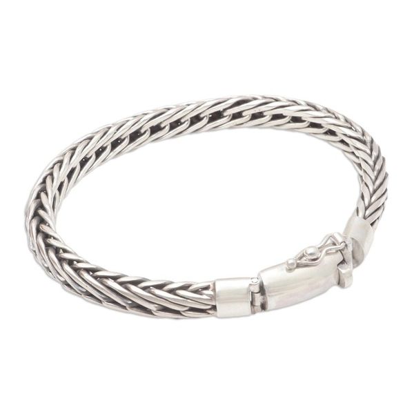 Alternate image for Mens Sterling Silver Naga Chain Bracelet Cult Classic