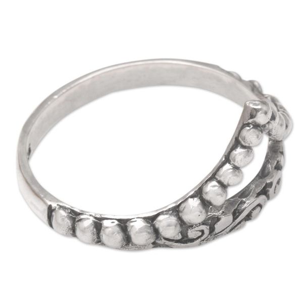 Alternate image for Fair Trade Sterling Silver Ring Crown of Insight