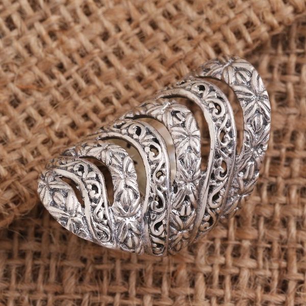Alternate image for Seven Layer Sterling Silver Cocktail Ring Alluring Layers